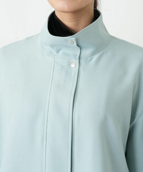 Leilian / レリアン テーラードジャケット | 比翼スタンドカラージャケット | 詳細18