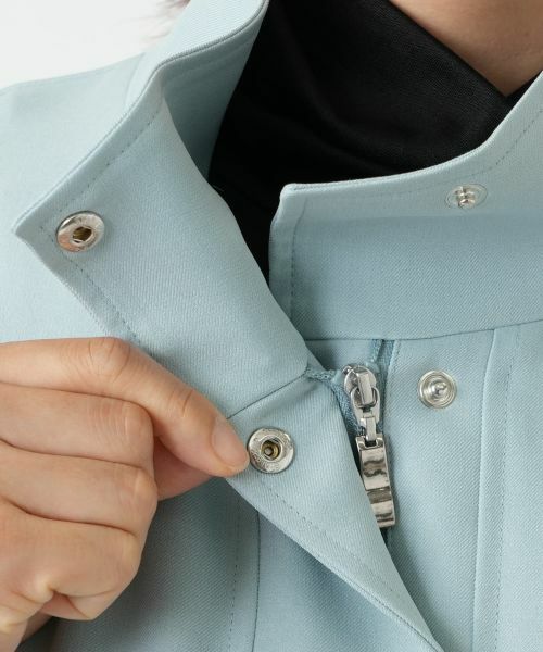 Leilian / レリアン テーラードジャケット | 比翼スタンドカラージャケット | 詳細22