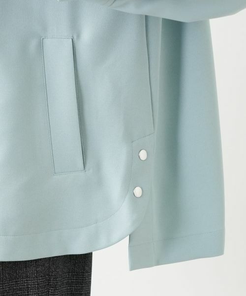 Leilian / レリアン テーラードジャケット | 比翼スタンドカラージャケット | 詳細24
