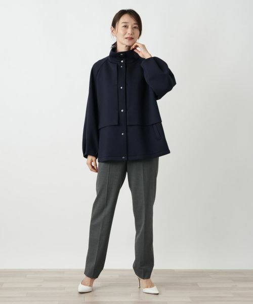Leilian / レリアン その他アウター | スタンドカラーコート | 詳細1