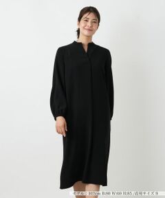 Leilian / レリアン ドレス | 洗えるハイネックワンピース