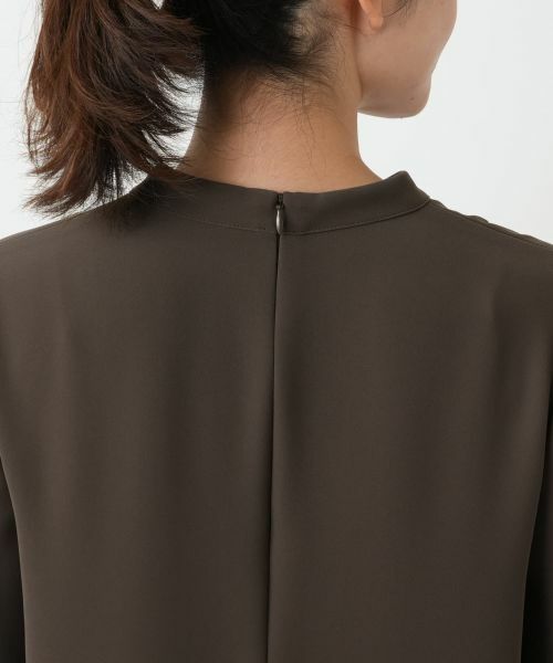 Leilian / レリアン ドレス | 洗えるハイネックワンピース | 詳細11