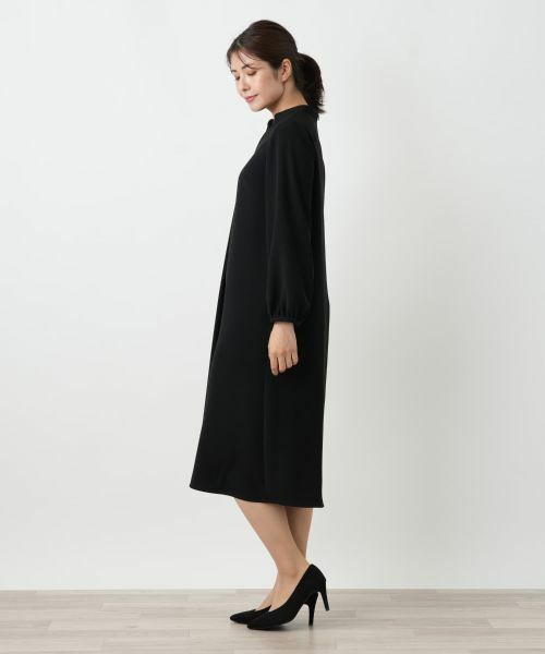Leilian / レリアン ドレス | 洗えるハイネックワンピース | 詳細2