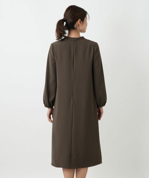 Leilian / レリアン ドレス | 洗えるハイネックワンピース | 詳細9