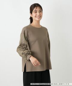 Leilian / レリアン シャツ・ブラウス | 切替ボリュームスリーブブラウス