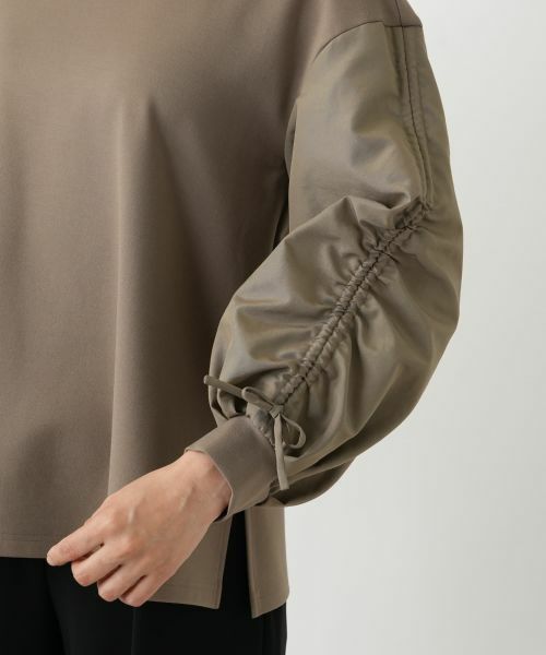 Leilian / レリアン シャツ・ブラウス | 切替ボリュームスリーブブラウス | 詳細13