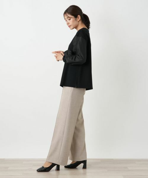 Leilian / レリアン シャツ・ブラウス | 切替ボリュームスリーブブラウス | 詳細2