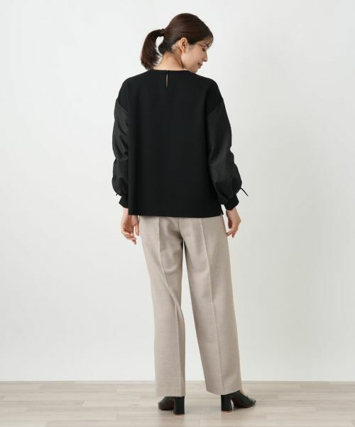 Leilian / レリアン シャツ・ブラウス | 切替ボリュームスリーブブラウス | 詳細3