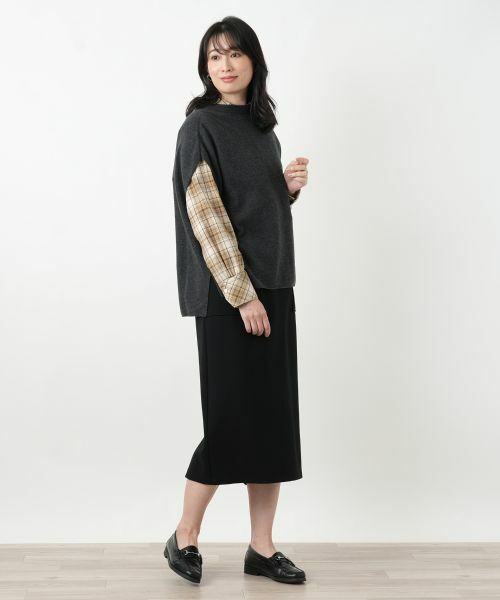 Leilian / レリアン ミニ・ひざ丈スカート | タイトスカート | 詳細10