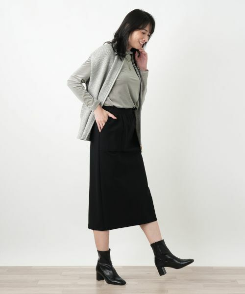 Leilian / レリアン ミニ・ひざ丈スカート | タイトスカート | 詳細5