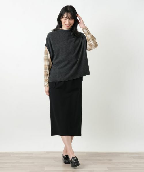 Leilian / レリアン ミニ・ひざ丈スカート | タイトスカート | 詳細9