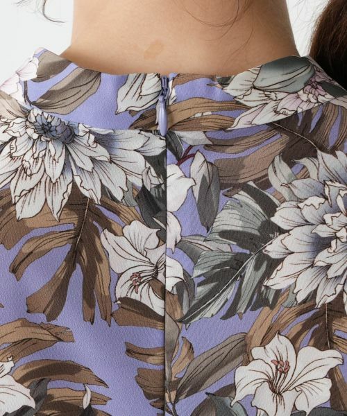Leilian / レリアン シャツ・ブラウス | 花柄プリントブラウス【ROCHAS Premiere】【ERICA】 | 詳細11
