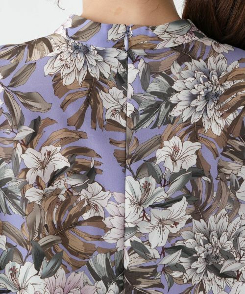 Leilian / レリアン シャツ・ブラウス | 花柄プリントブラウス【ROCHAS Premiere】【ERICA】 | 詳細8