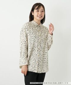 Leilian / レリアン シャツ・ブラウス | レオパード柄ブラウス【MUSE BY ROCHAS Premiere】