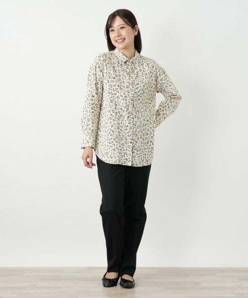 Leilian / レリアン シャツ・ブラウス | レオパード柄ブラウス【MUSE BY ROCHAS Premiere】 | 詳細1