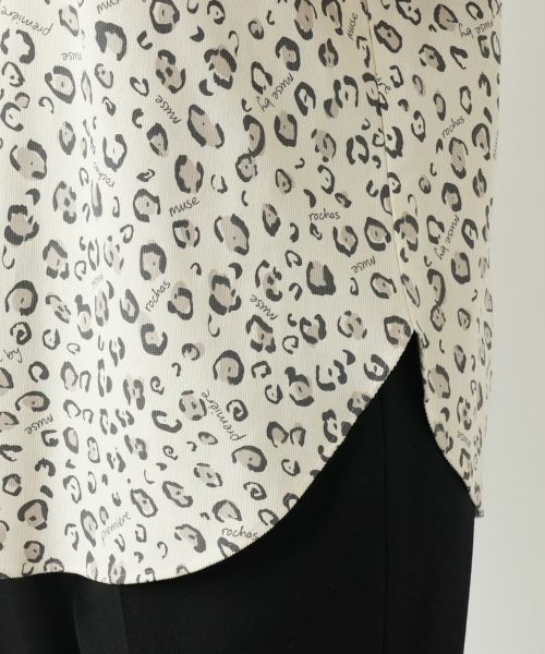 Leilian / レリアン シャツ・ブラウス | レオパード柄ブラウス【MUSE BY ROCHAS Premiere】 | 詳細11
