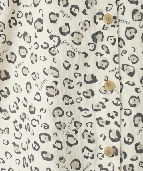 Leilian / レリアン シャツ・ブラウス | レオパード柄ブラウス【MUSE BY ROCHAS Premiere】 | 詳細12
