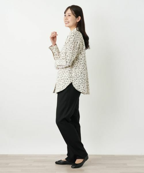 Leilian / レリアン シャツ・ブラウス | レオパード柄ブラウス【MUSE BY ROCHAS Premiere】 | 詳細2