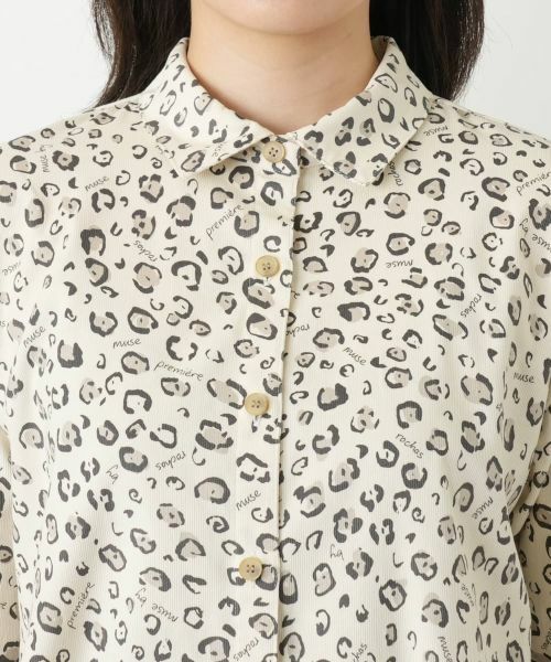 Leilian / レリアン シャツ・ブラウス | レオパード柄ブラウス【MUSE BY ROCHAS Premiere】 | 詳細7