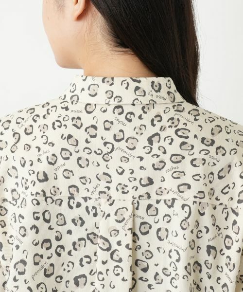 Leilian / レリアン シャツ・ブラウス | レオパード柄ブラウス【MUSE BY ROCHAS Premiere】 | 詳細8