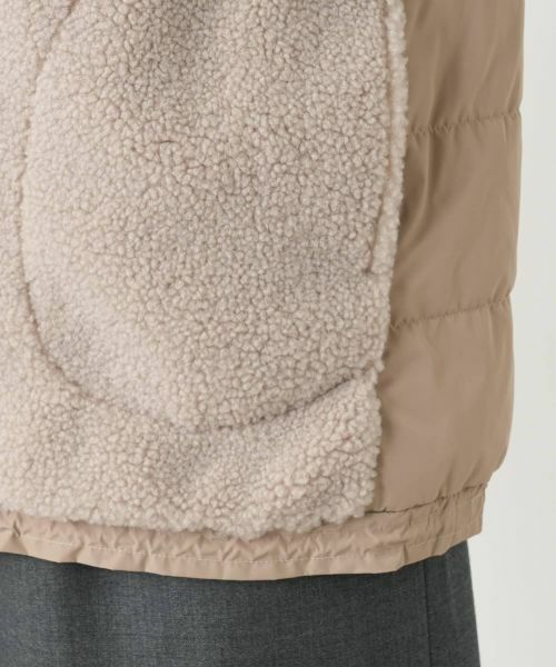 Leilian / レリアン テーラードジャケット | ボア切替中わたベスト【MUSE BY ROCHAS Premiere】 | 詳細11