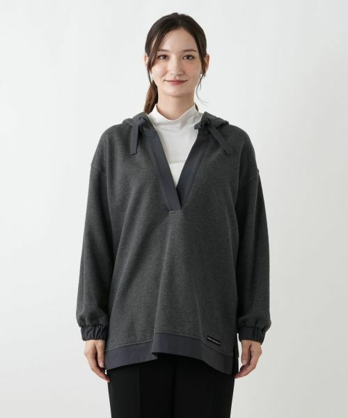 Leilian / レリアン スウェット | Vネックプルオーバー【MUSE BY ROCHAS Premiere】 | 詳細4