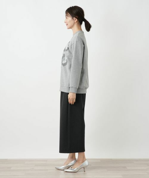 Leilian / レリアン スウェット | レオパード柄プルオーバー【MUSE BY ROCHAS Premiere】 | 詳細2