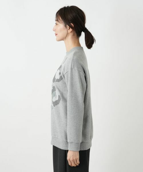 Leilian / レリアン スウェット | レオパード柄プルオーバー【MUSE BY ROCHAS Premiere】 | 詳細5