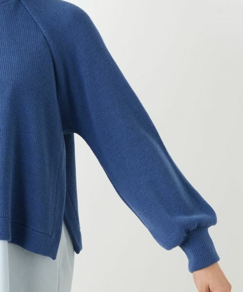 Leilian / レリアン ニット・セーター | 異素材切替ニットプルオーバー | 詳細20