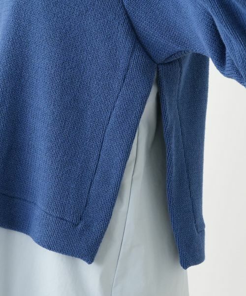 Leilian / レリアン ニット・セーター | 異素材切替ニットプルオーバー | 詳細21