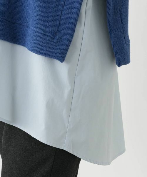 Leilian / レリアン ニット・セーター | 異素材切替ニットプルオーバー | 詳細22