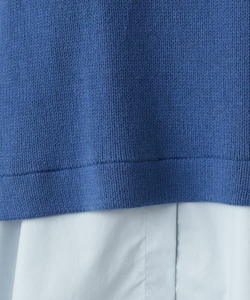 Leilian / レリアン ニット・セーター | 異素材切替ニットプルオーバー | 詳細23