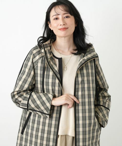 Leilian / レリアン ニット・セーター | 異素材切替ニットプルオーバー | 詳細5