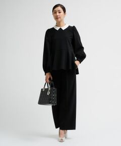 Leilian / レリアン セットアップ | 洗えるストレッチパンツスーツ【2025AW_フォーマル】