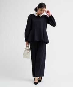 洗えるストレッチパンツスーツ【2025AW_フォーマル】