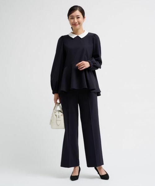 Leilian / レリアン セットアップ | 洗えるストレッチパンツスーツ【2025AW_フォーマル】 | 詳細1