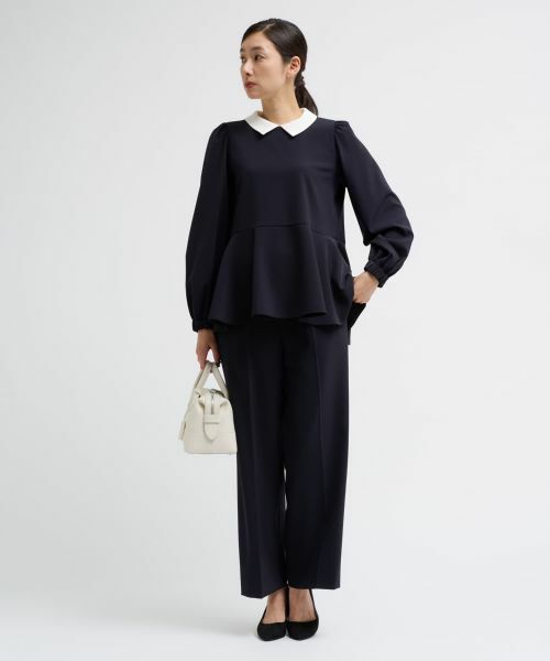 Leilian / レリアン セットアップ | 洗えるストレッチパンツスーツ【2025AW_フォーマル】 | 詳細3
