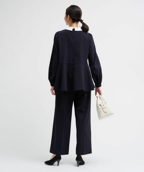 Leilian / レリアン セットアップ | 洗えるストレッチパンツスーツ【2025AW_フォーマル】 | 詳細6