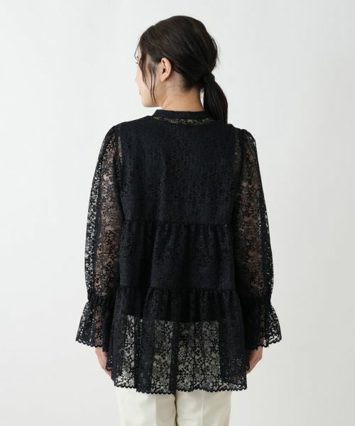 Leilian / レリアン シャツ・ブラウス | レースブラウス【2025AW_フォーマル】 | 詳細10