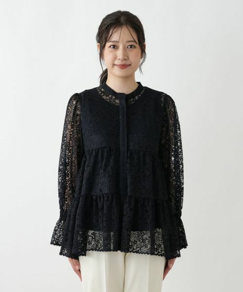 Leilian / レリアン シャツ・ブラウス | レースブラウス【2025AW_フォーマル】 | 詳細8