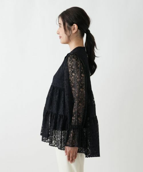 Leilian / レリアン シャツ・ブラウス | レースブラウス【2025AW_フォーマル】 | 詳細9