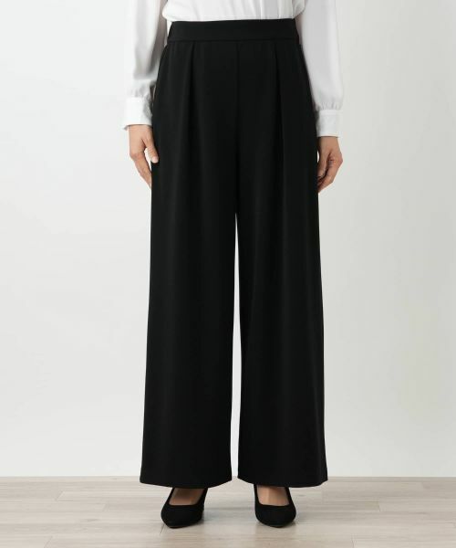 Leilian / レリアン その他パンツ | ストレッチワイドパンツ | 詳細4