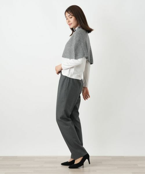 Leilian / レリアン マフラー・ショール・スヌード・ストール | ラインストーンニットケープ | 詳細7