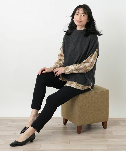 Leilian / レリアン レギンス・スパッツ | 裏起毛レギンスパンツ | 詳細1