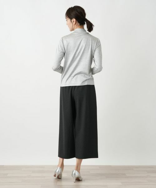 Leilian / レリアン レギンス・スパッツ | 起毛ワイドパンツ | 詳細3
