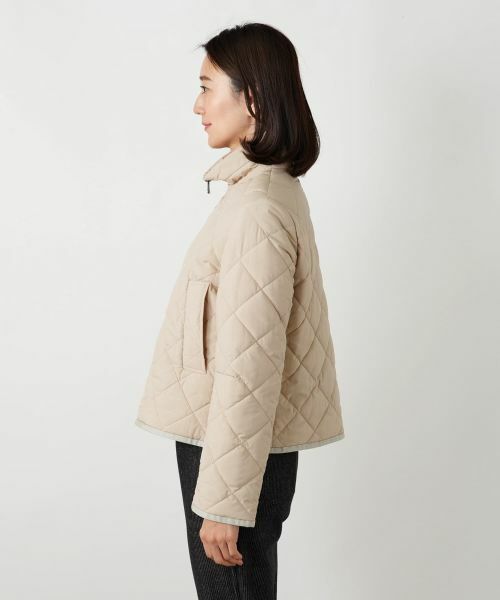 Leilian / レリアン テーラードジャケット | 中わたダイヤ柄キルティングジャケット【CINZIA ROCCA】 | 詳細11