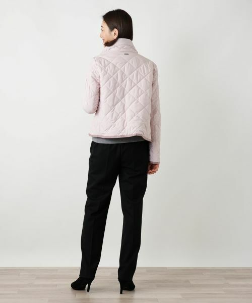 Leilian / レリアン テーラードジャケット | 中わたダイヤ柄キルティングジャケット【CINZIA ROCCA】 | 詳細3