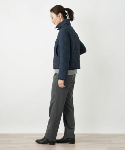 Leilian / レリアン テーラードジャケット | 中わたダイヤ柄キルティングジャケット【CINZIA ROCCA】 | 詳細5