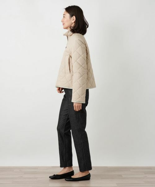 Leilian / レリアン テーラードジャケット | 中わたダイヤ柄キルティングジャケット【CINZIA ROCCA】 | 詳細8