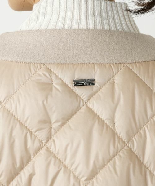 Leilian / レリアン テーラードジャケット | 中わた異素材切替キルティングジャケット【CINZIA ROCCA】 | 詳細11